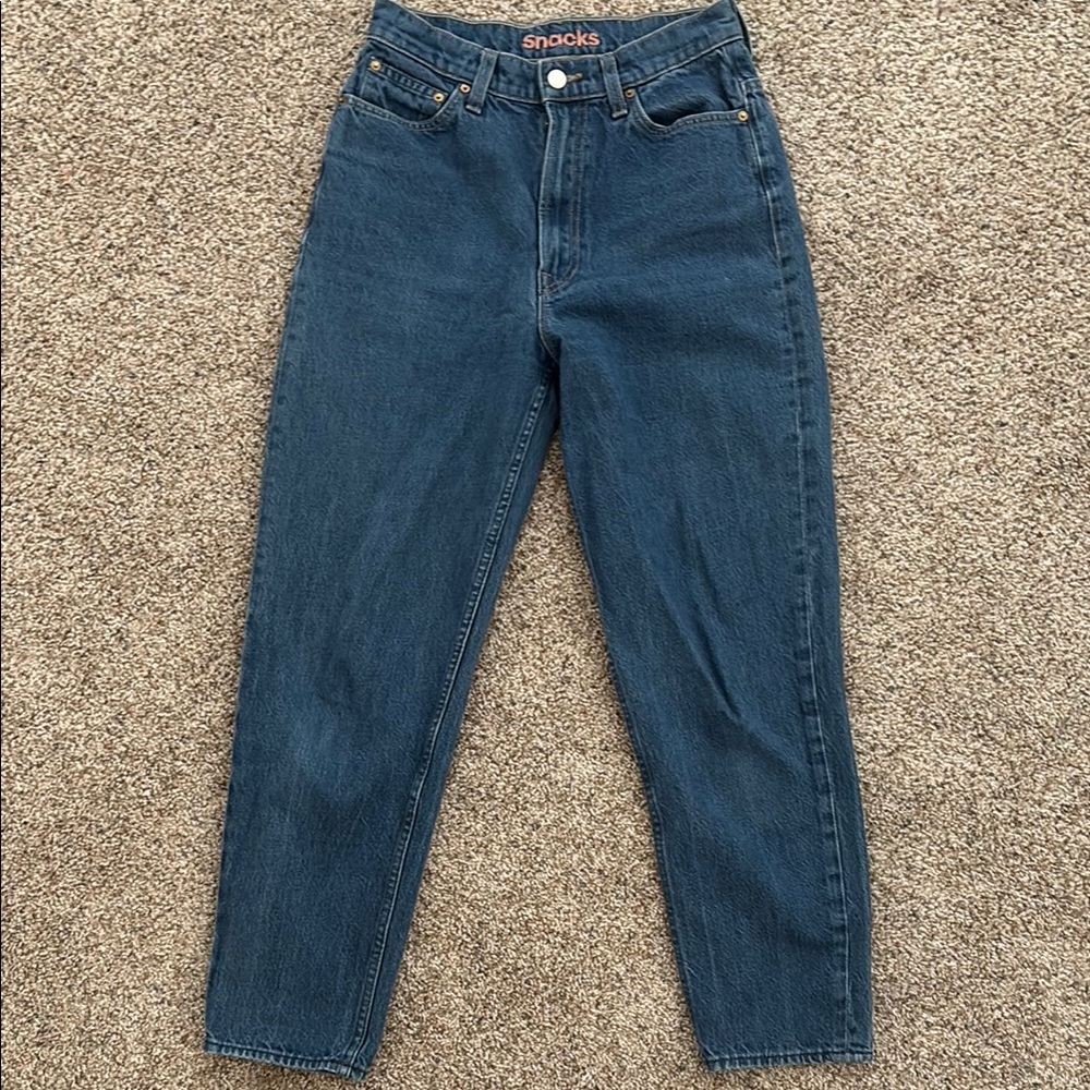 MOTHER Women's Straight Leg Jeans - Dark Blue